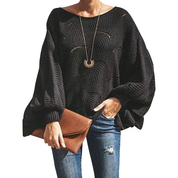 Sweaters - 🔥 3 for $30! Batwing Knit Pullover Sweater